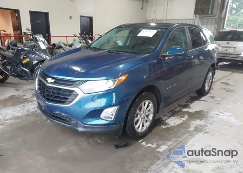 2021 Chevrolet Equinox Awd Lt из США, поврежденный, VIN 3GNAXUEV1ML300481